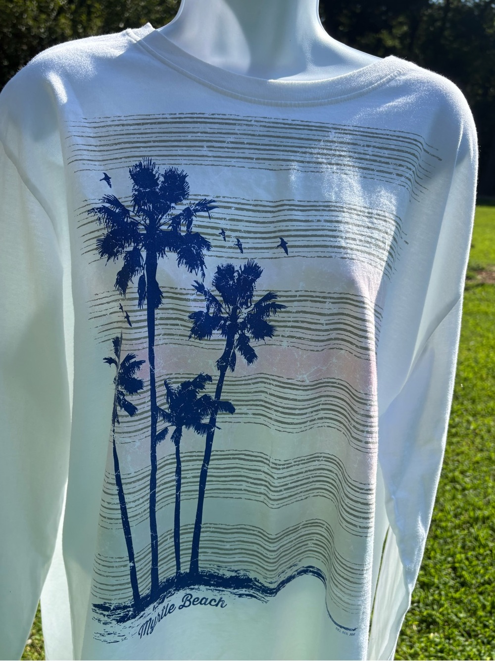 Del Sol Myrtle Beach vacation shirt shifts into bright, tropical hues. - Picture 4 of 8